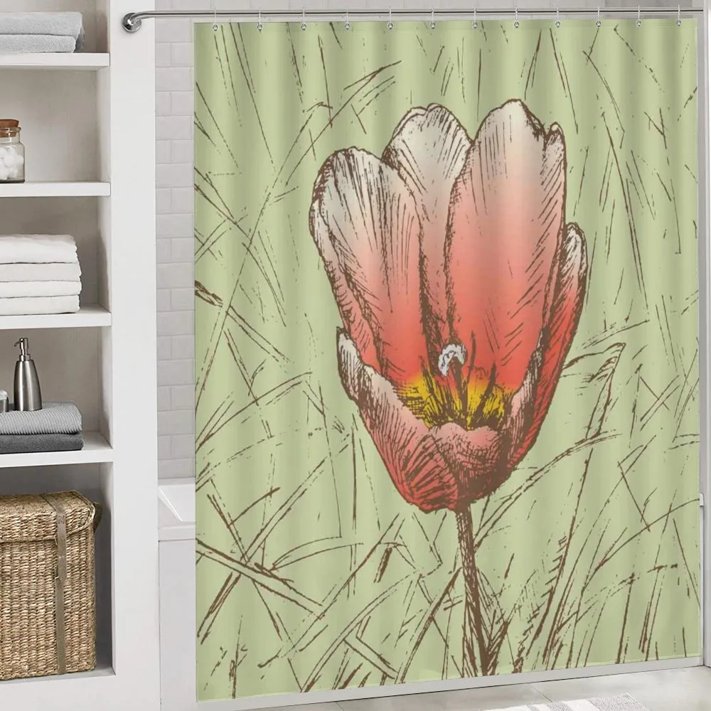 Romantic Flower Sketch — Detail 4