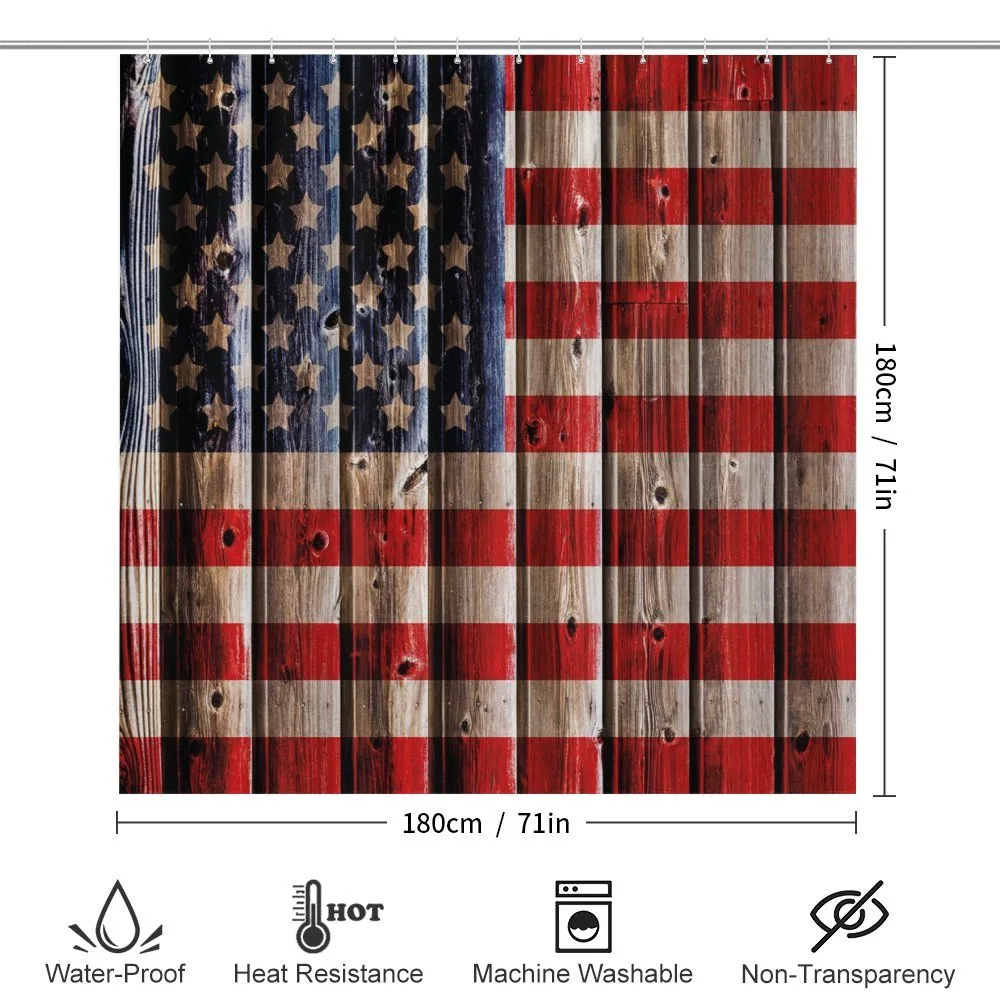 Rustic Flag Design — Detail 2