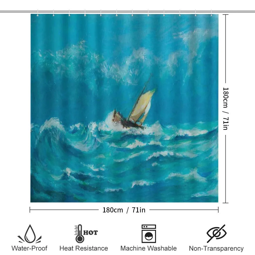 Sail in Stormy Weather — Detail 2