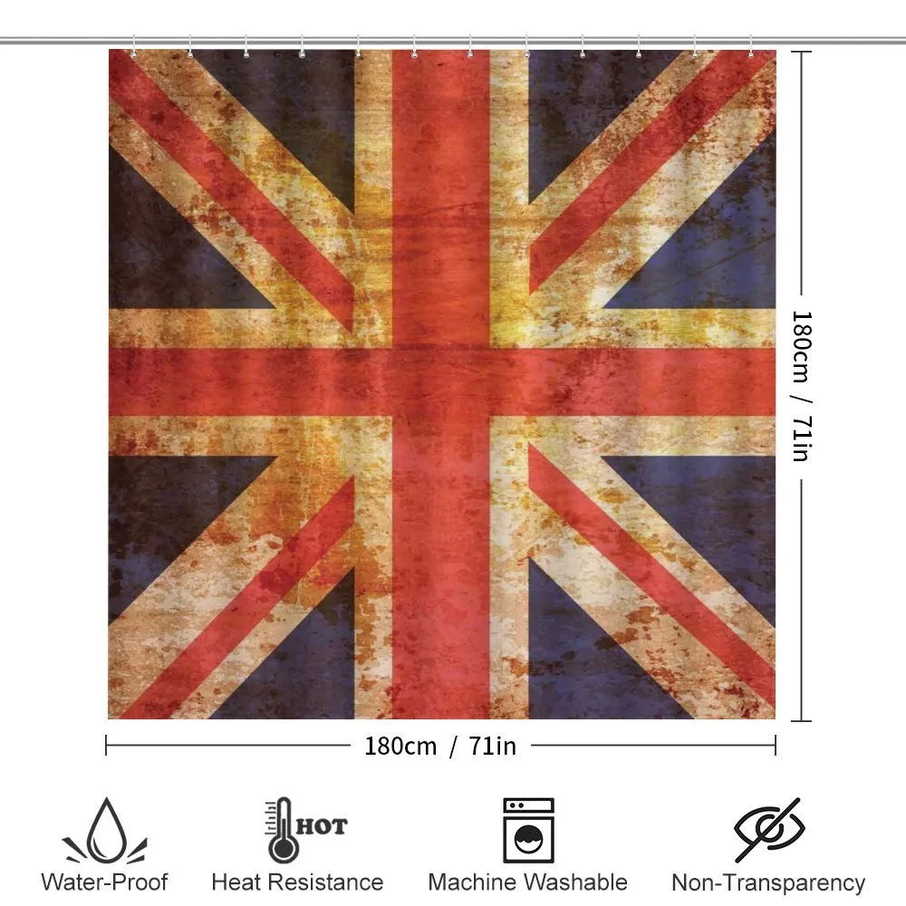 Union Jack Motif Grunge — Detail 2