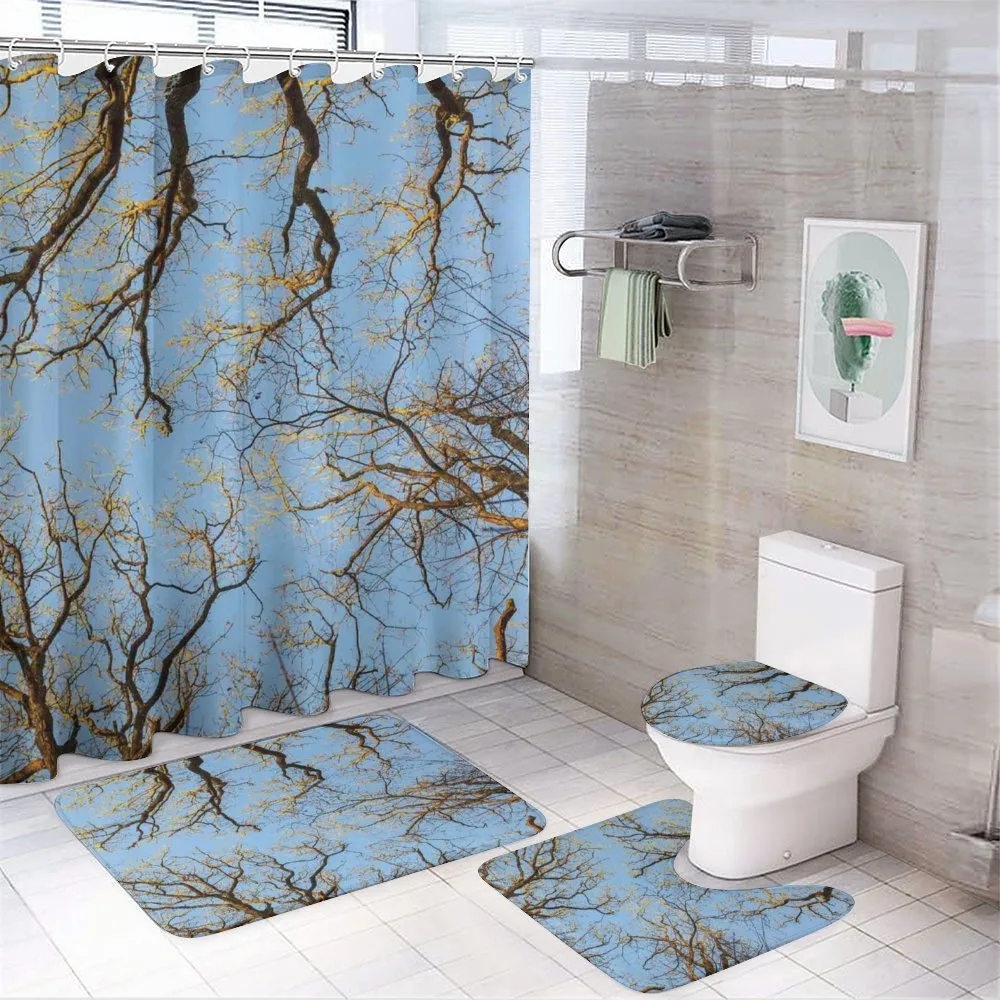 Vibrant Sky with Trees — Your design