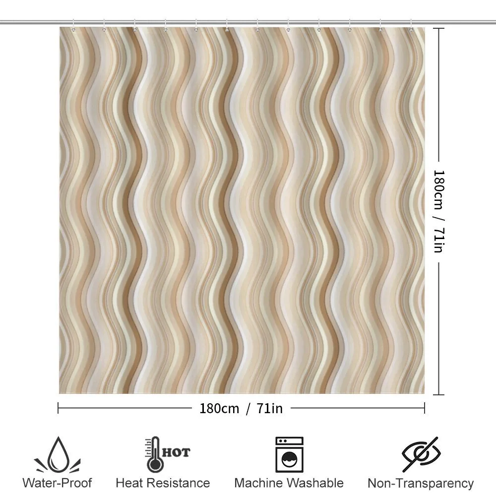 Wavy Lines Vertical Swirl — Detail 2