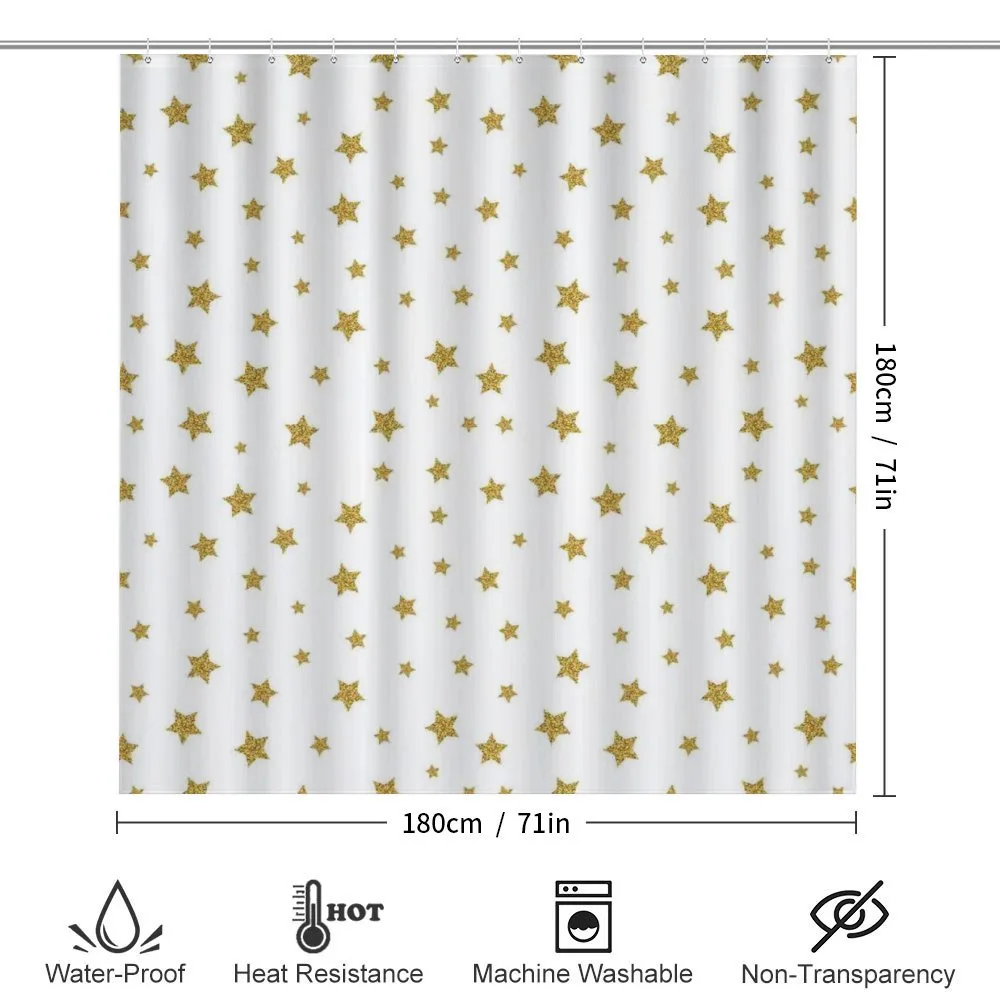 Yellow Stars Pattern — Detail 2