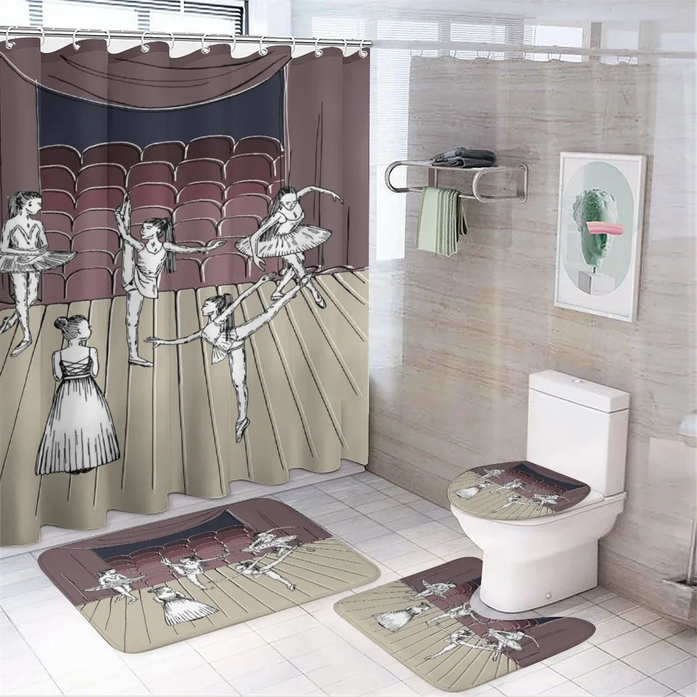 Ballerinas Stage Sketch — Your design