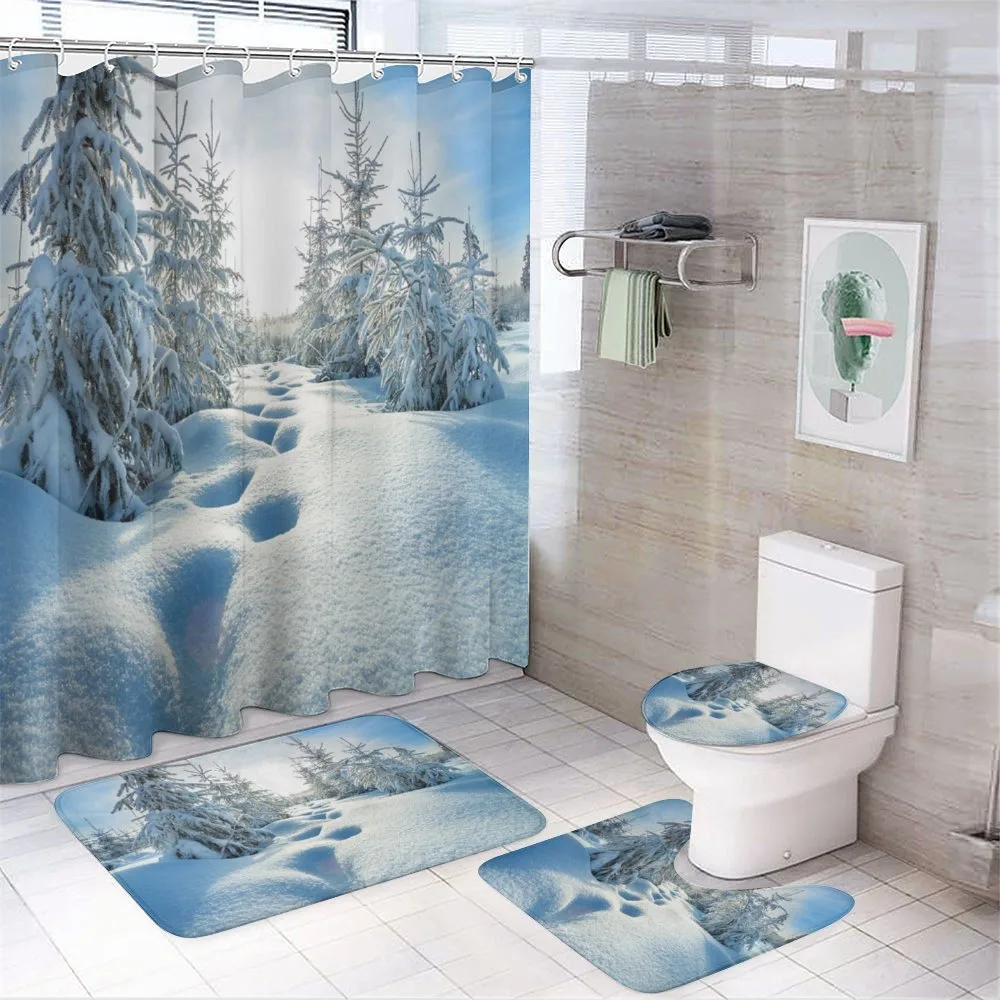 Blue Sky Tree Footprints — Your design