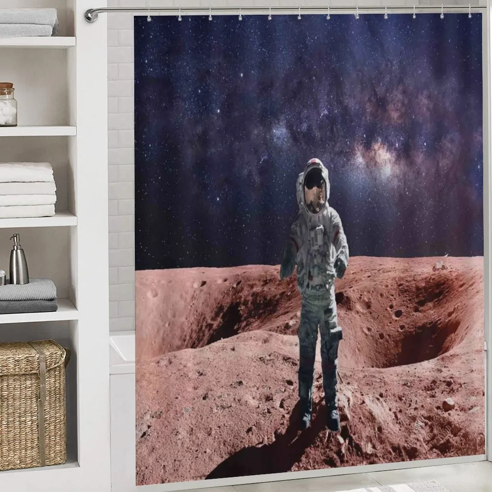Brave Astronaut on Mars Art — Detail 4