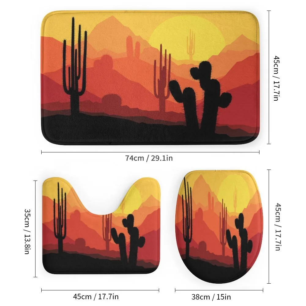 Cactus Silhouettes at Dusk — Detail 1