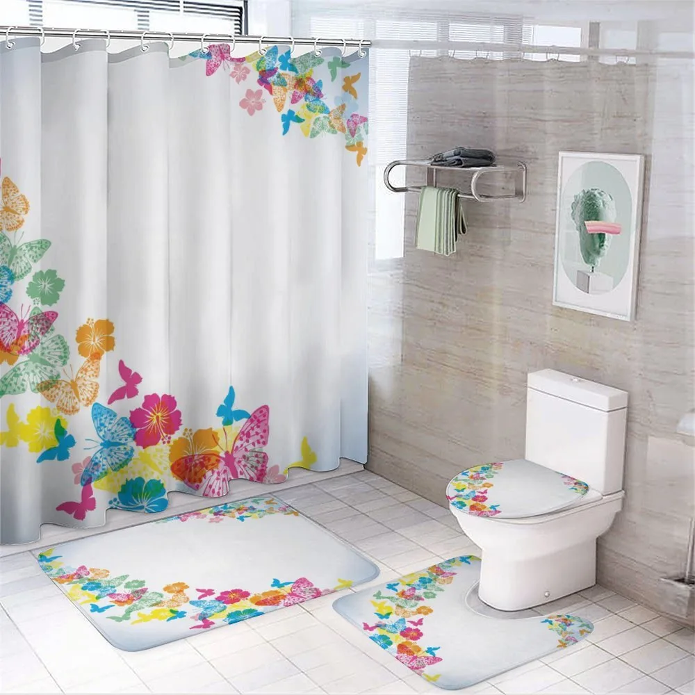 Colorful Butterfly Borders — Your design