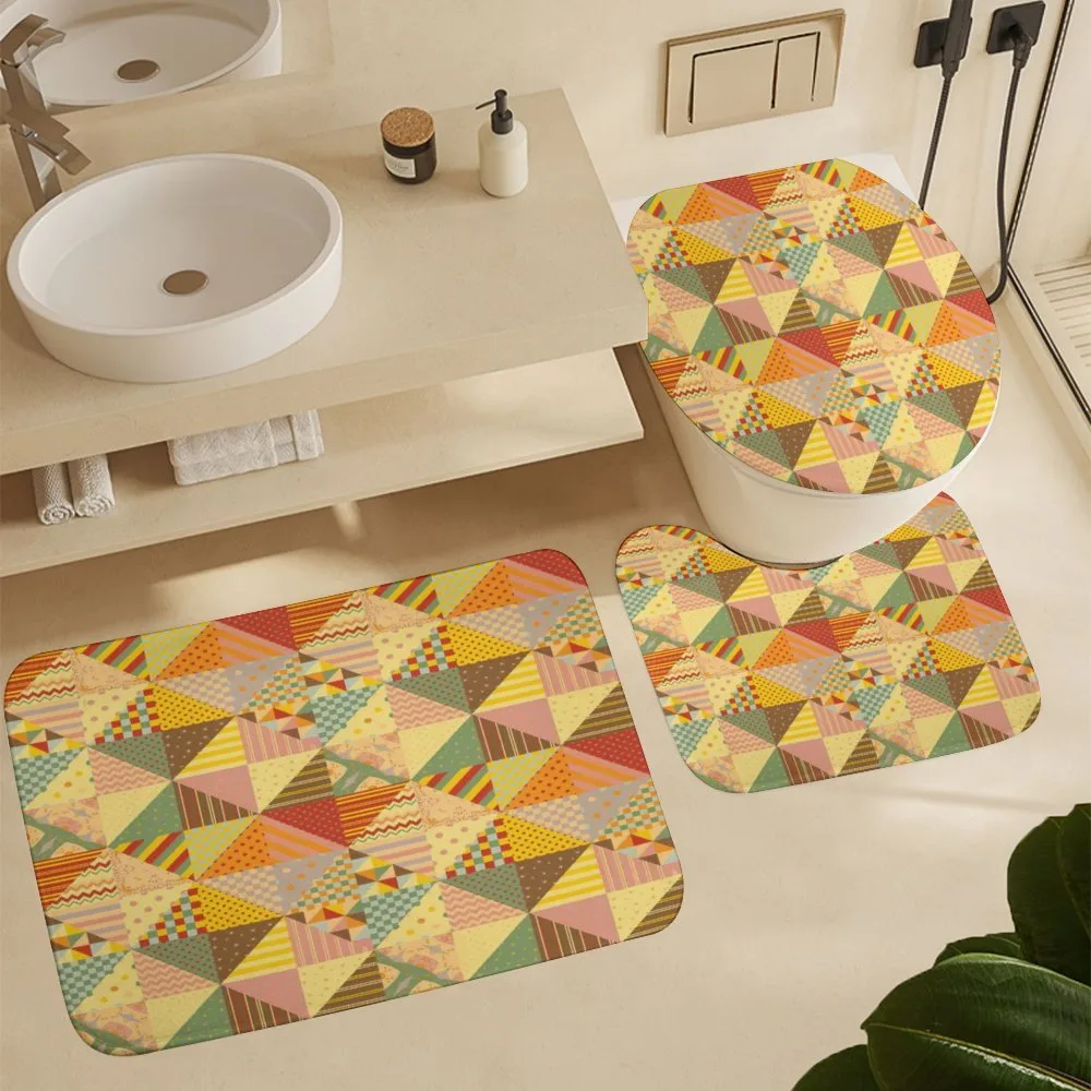 Colorful Triangle Patches — Detail 5