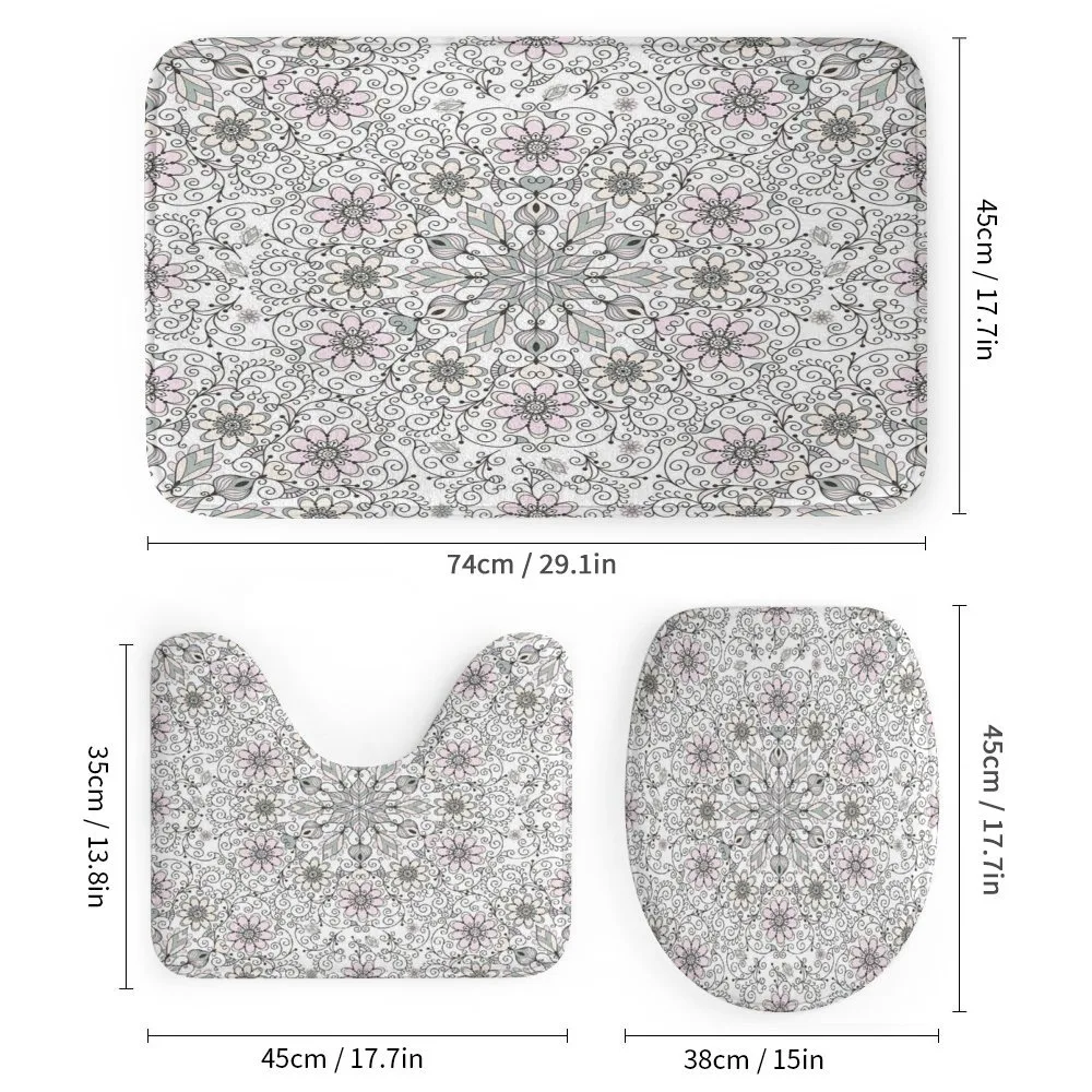 Flower Swirls Doily Style — Detail 1