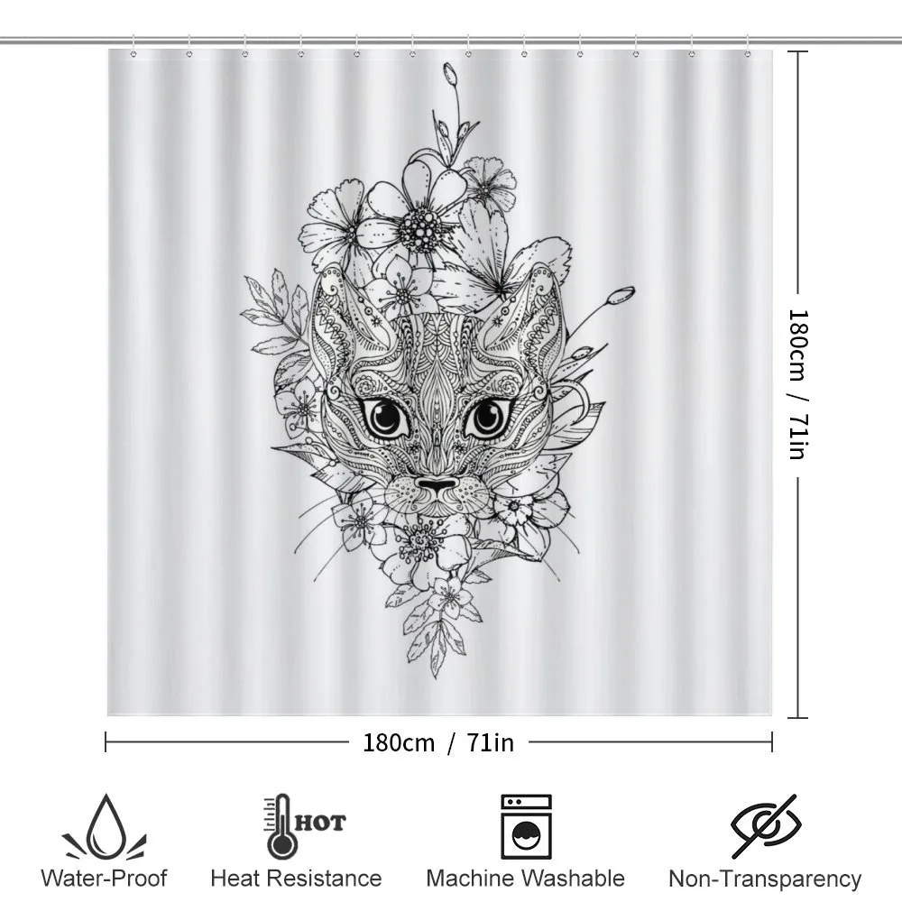 Hand Drawn Cat Image — Detail 2