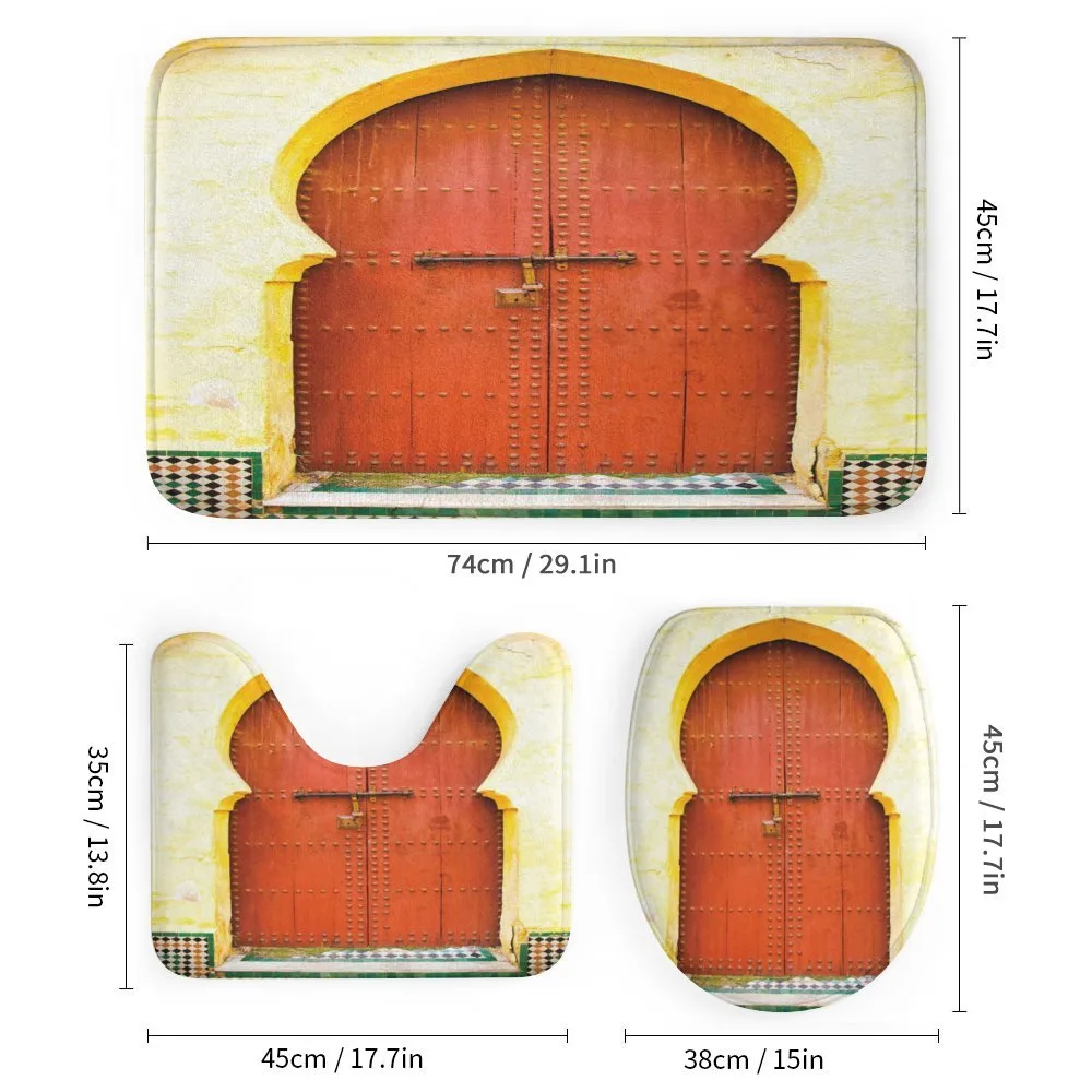 Historic Moroccan Door — Detail 1