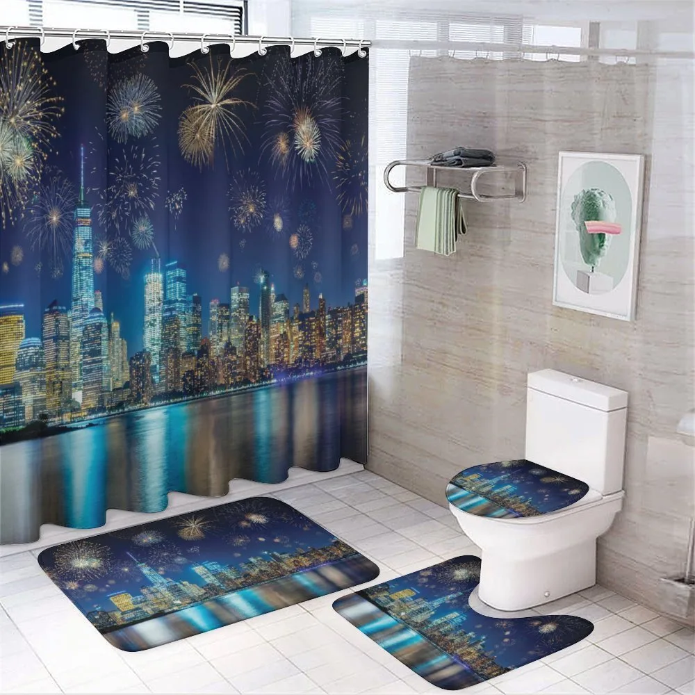 New Year Night Fireworks — Your design