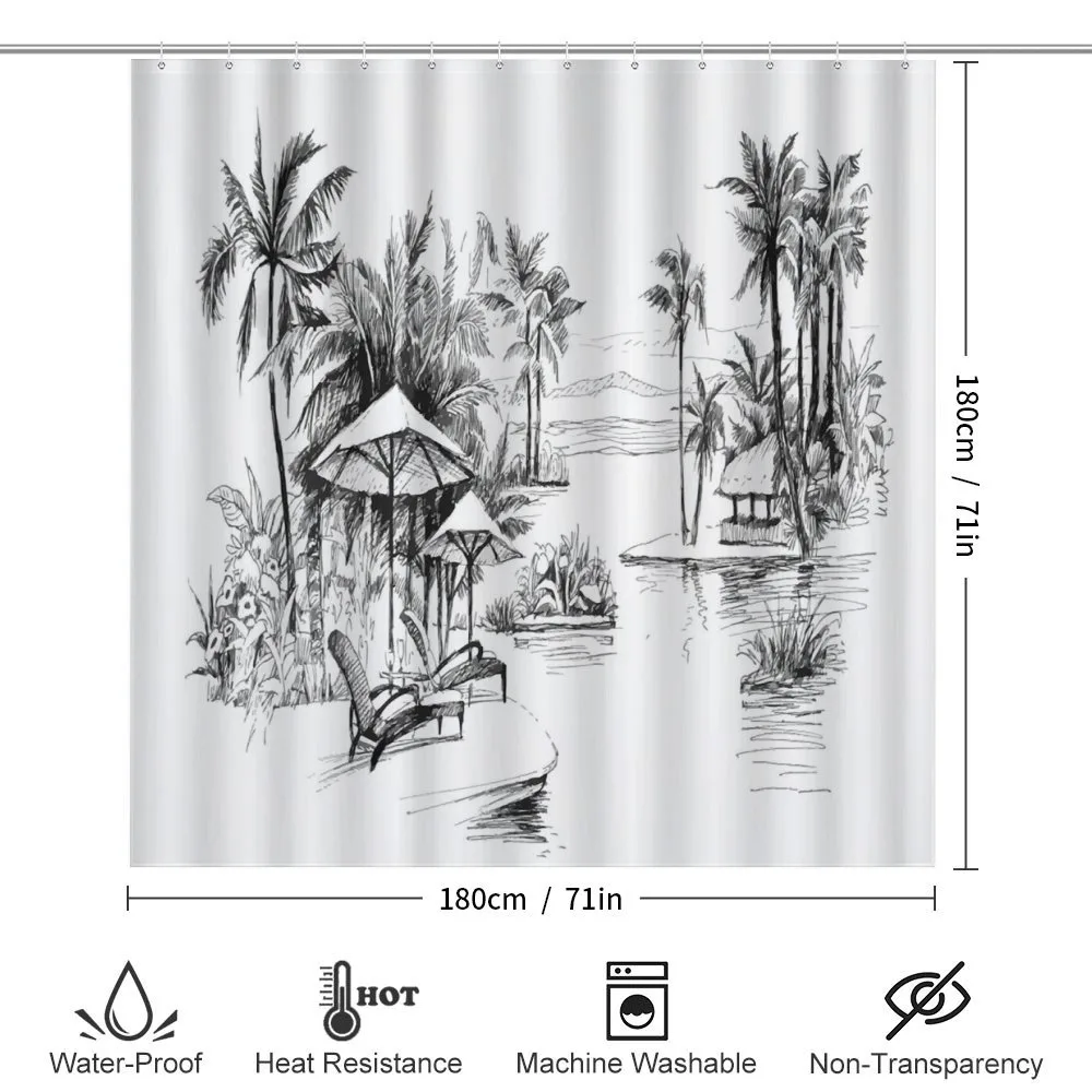 Sketchy Drawn Holiday Paradise — Detail 2