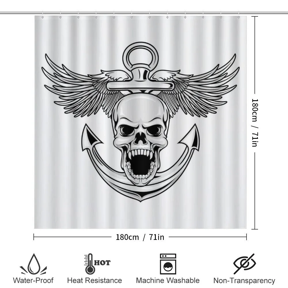 Skull Anchor Eagle — Detail 2