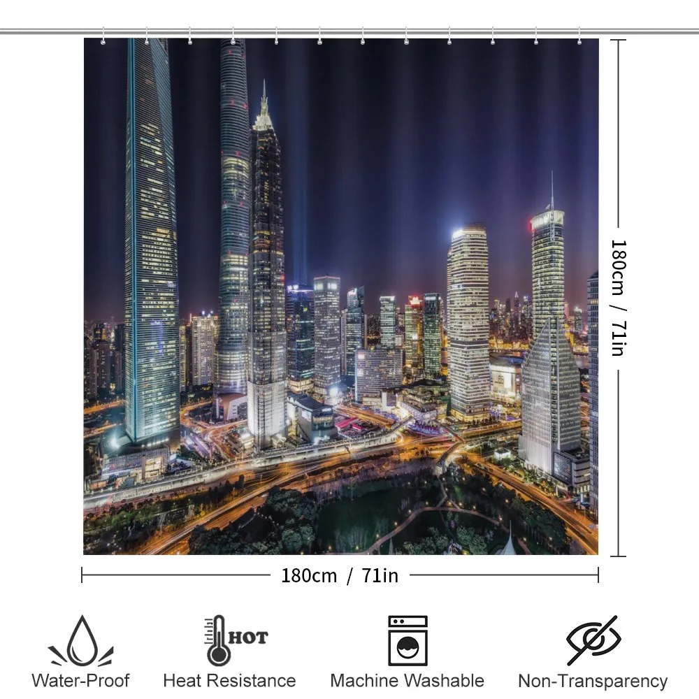 Skyline of Modern City — Detail 2
