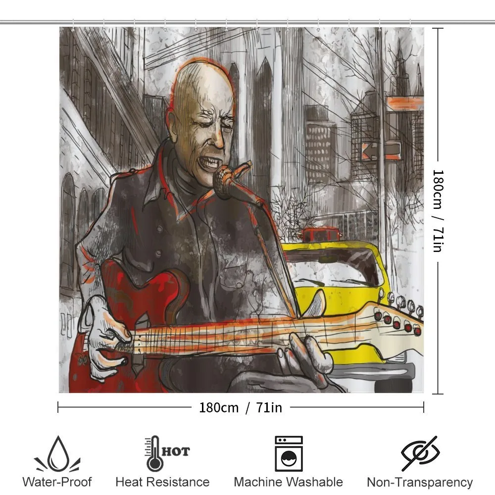 Street Musician Singing — Detail 2
