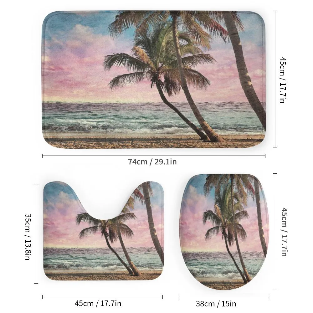 Vivid Sky Sea and Palms — Detail 1