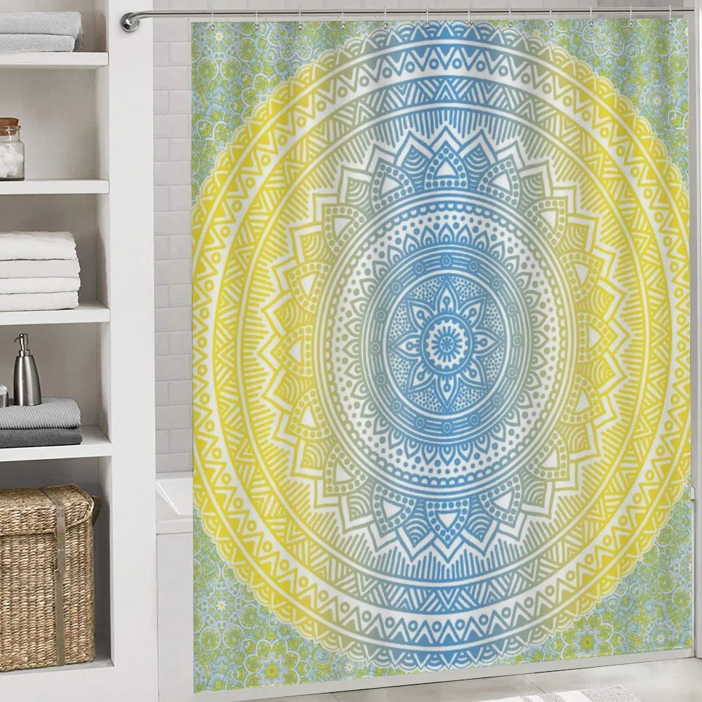 Blue Ombre Mandala — Detail 4