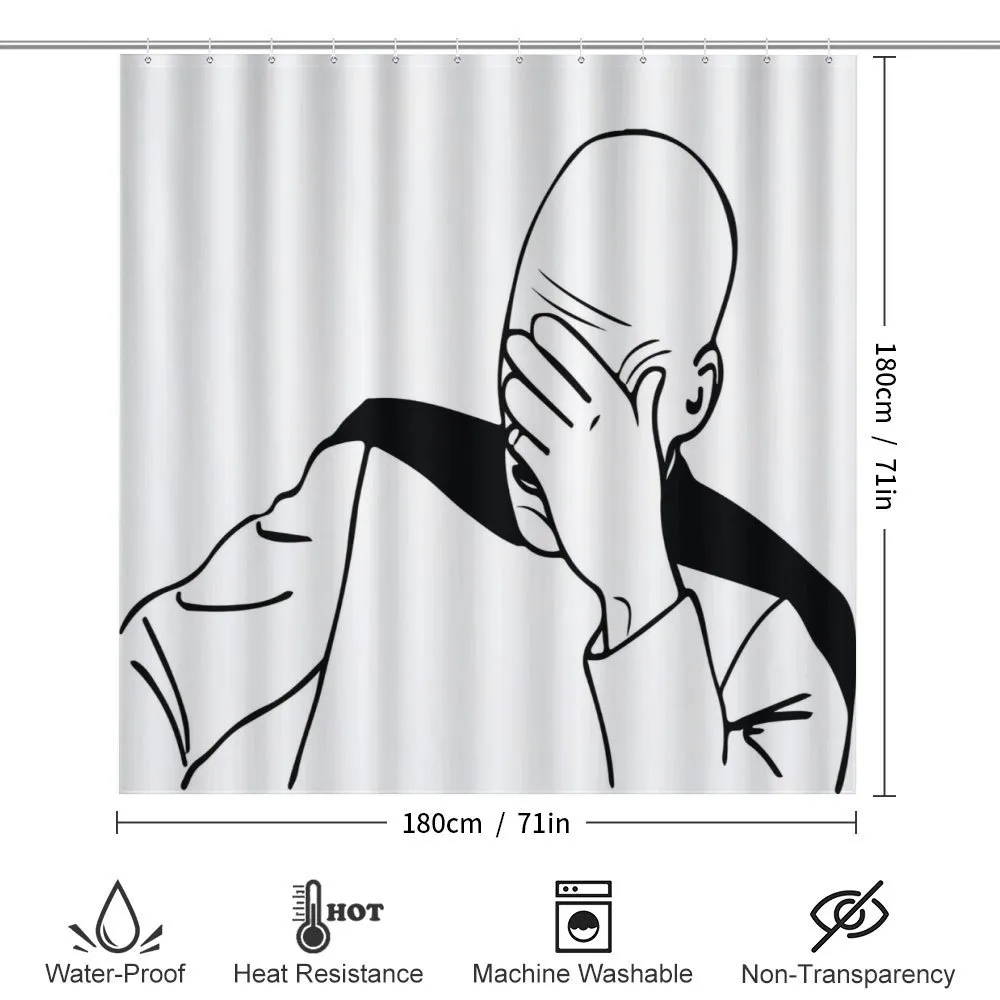 Captain Picard Face Palm — Detail 2
