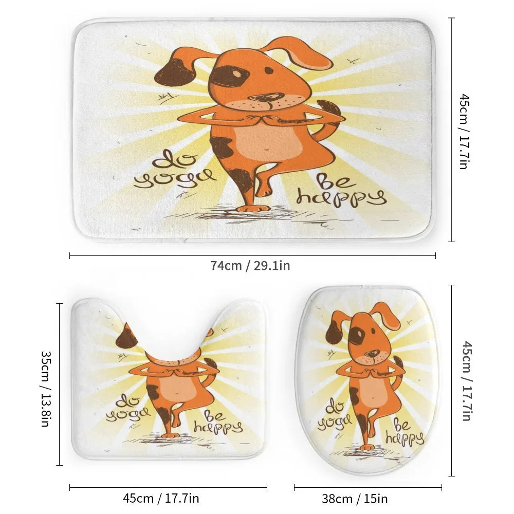 Cartoon Dog Happy Message — Detail 1
