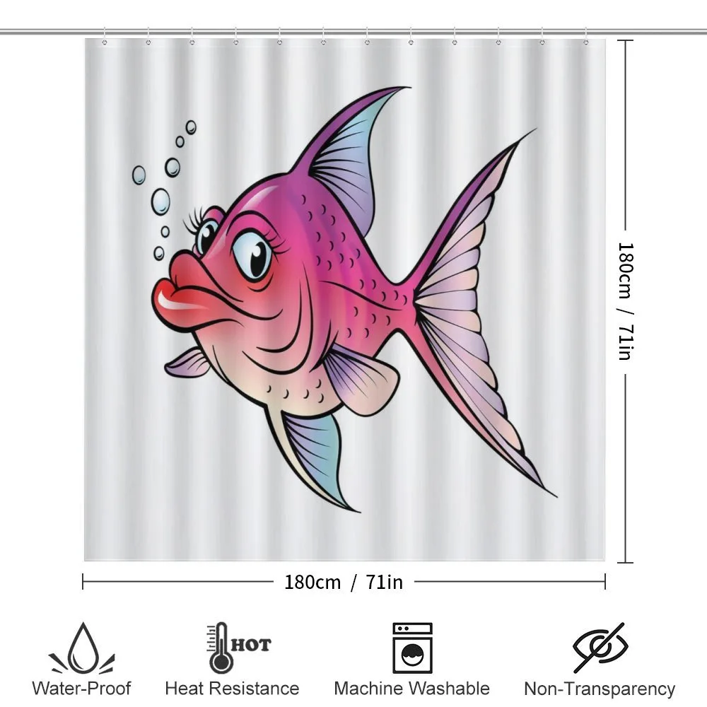Cartoon Female Goldfish — Detail 2