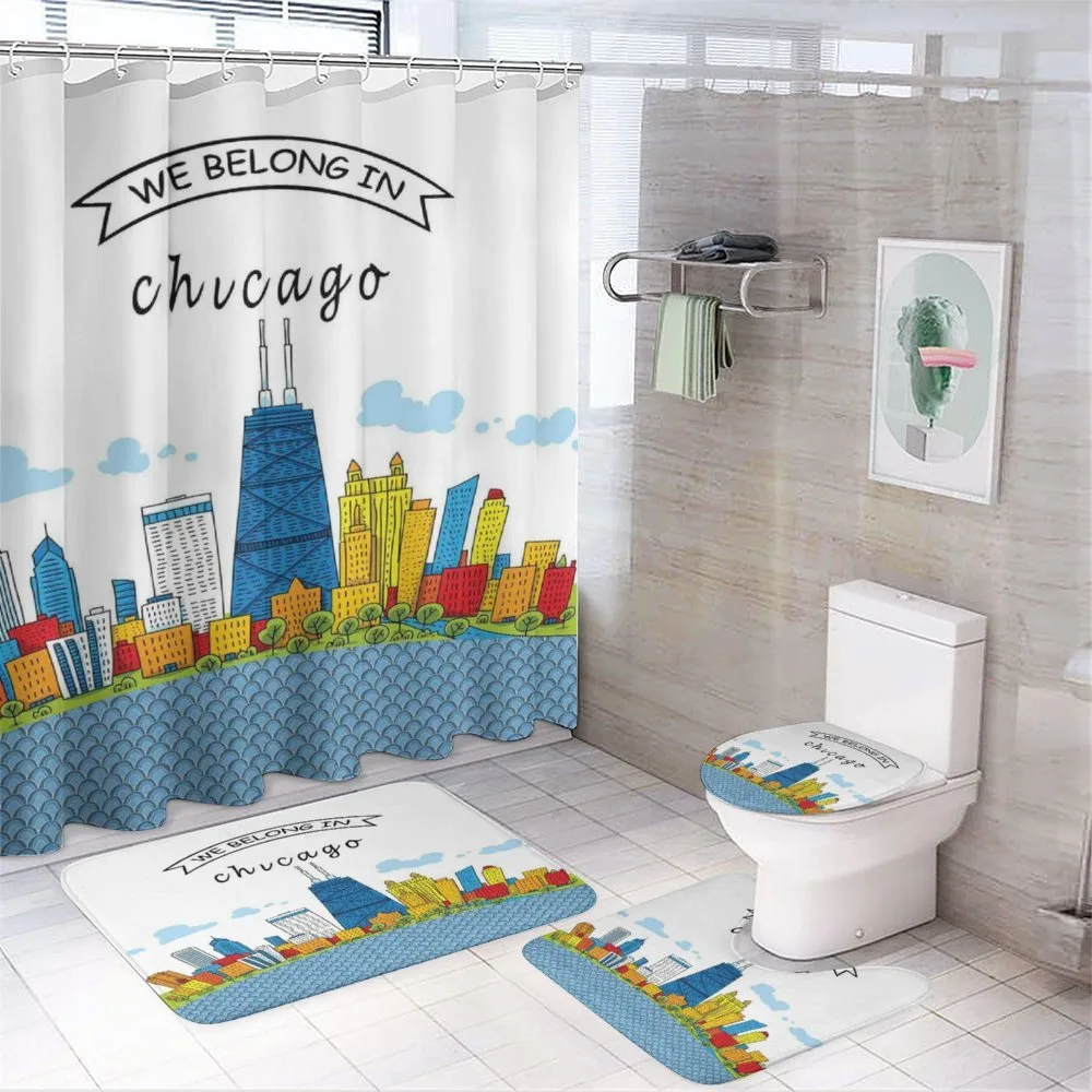 Chicago USA Cartoon — Your design