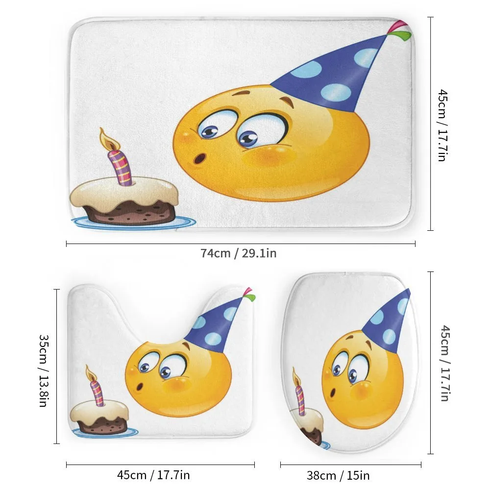 Emoji Face with Cone — Detail 1