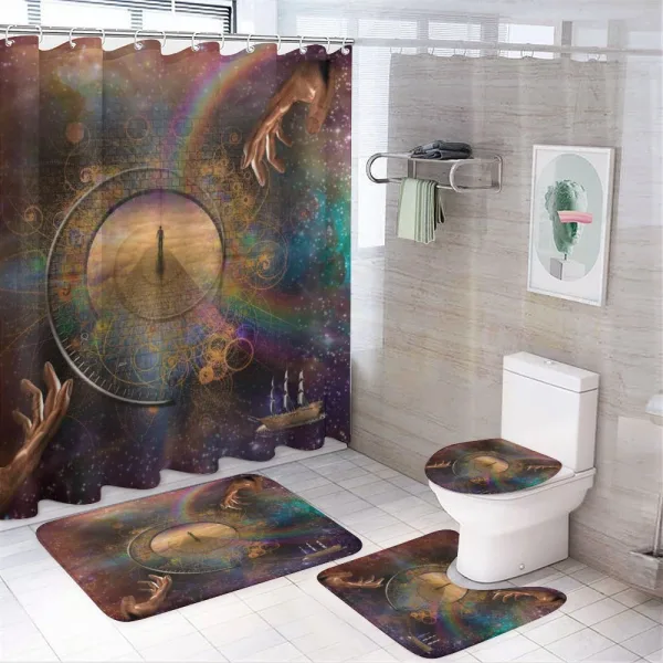 Eternity Fantasy on a shower curtain