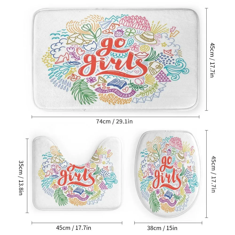 Go Girls Lettering Art — Detail 1