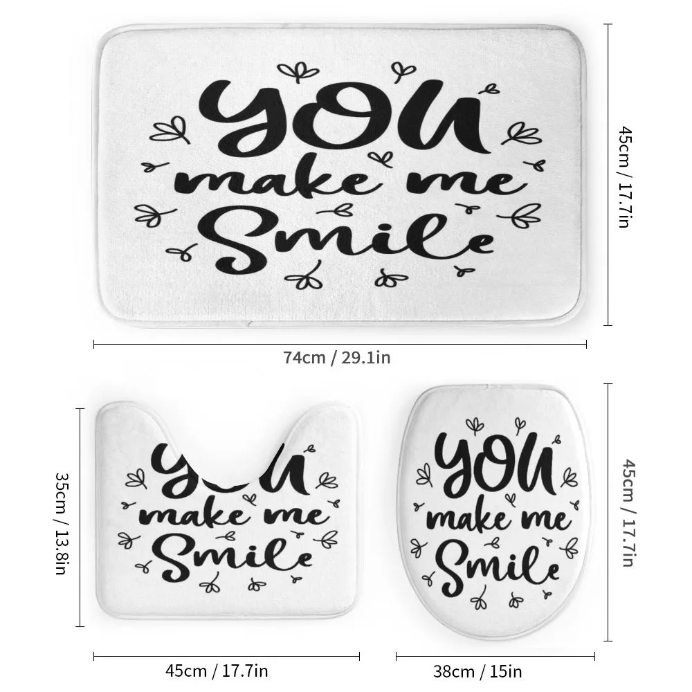Hand Drawn You Make Me Smile — Detail 1