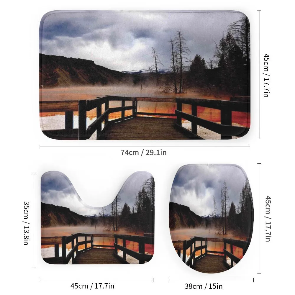 Hot Spring Scenery — Detail 1