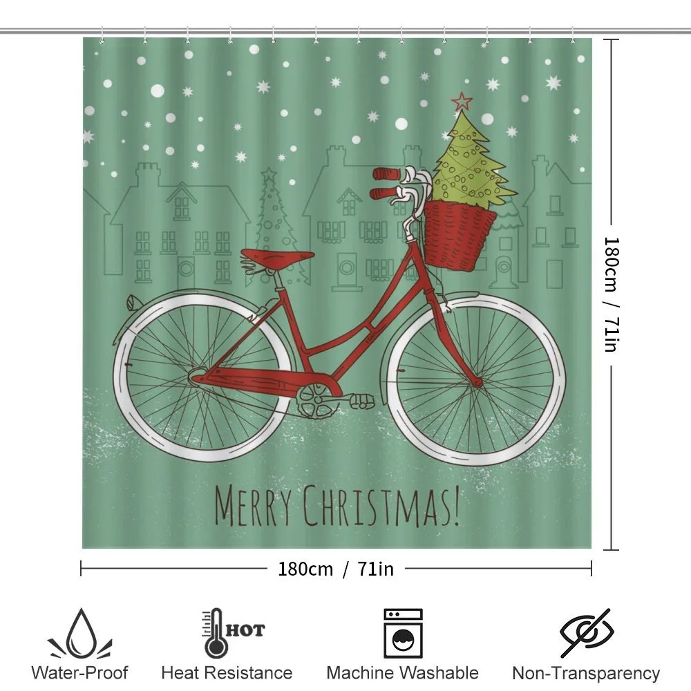 Retro Bike Xmas Trees — Detail 2