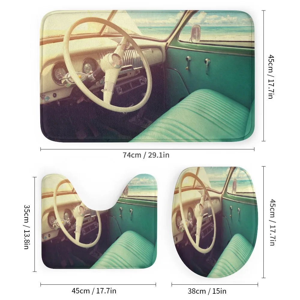 Vintage Car at the Seaside — Detail 1
