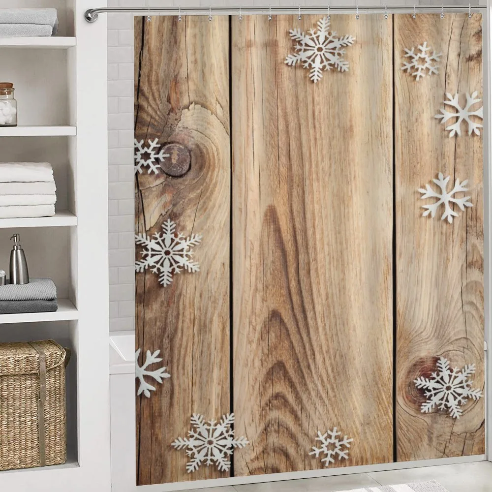 Wood Plank Snowflakes — Detail 4