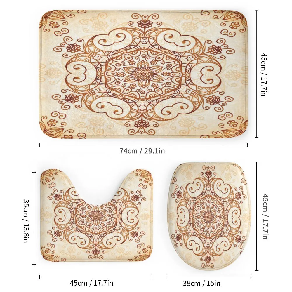 Abstract Damask Motif — Detail 1