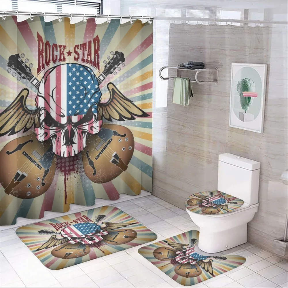 Angry Skull America Flag — Your design