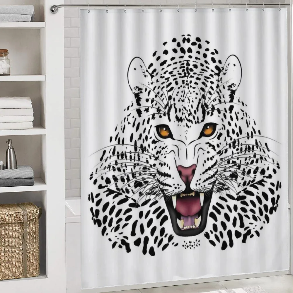 Angry Wild Leopard — Detail 4