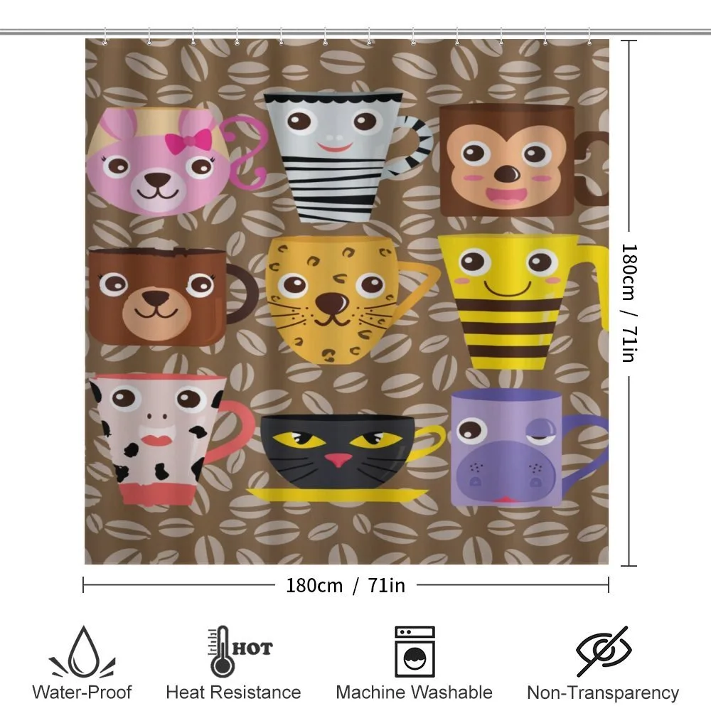 Animal Mugs Print — Detail 2