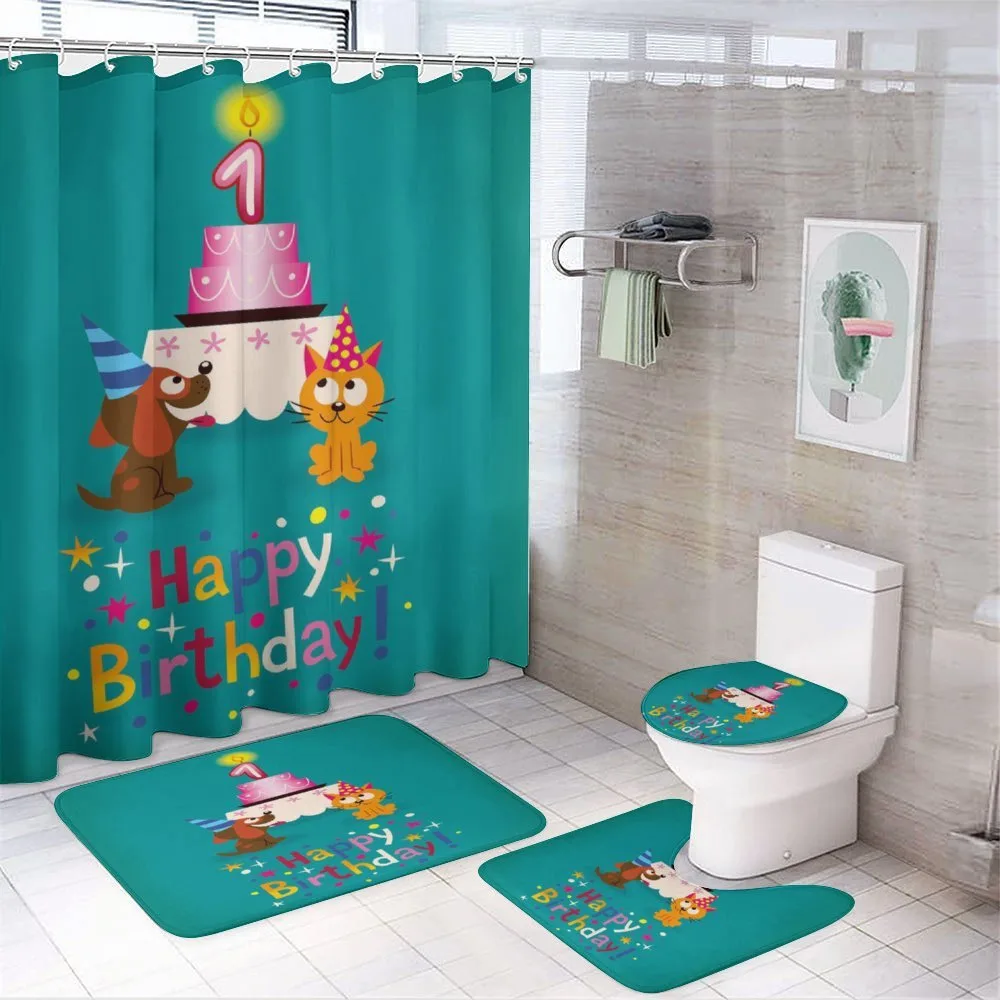 Birthday Party Cat Dog — Your design