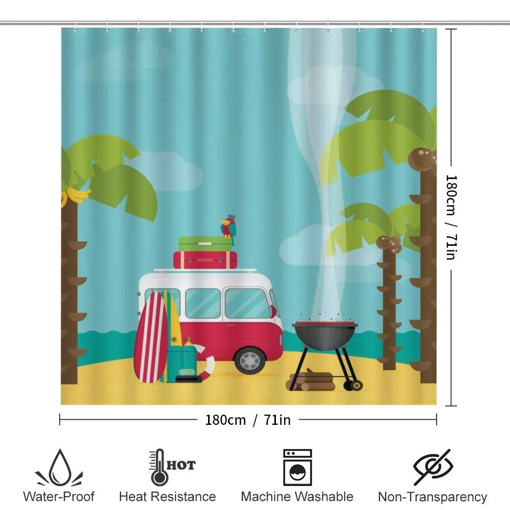 Caravan Camping Beach — Detail 2