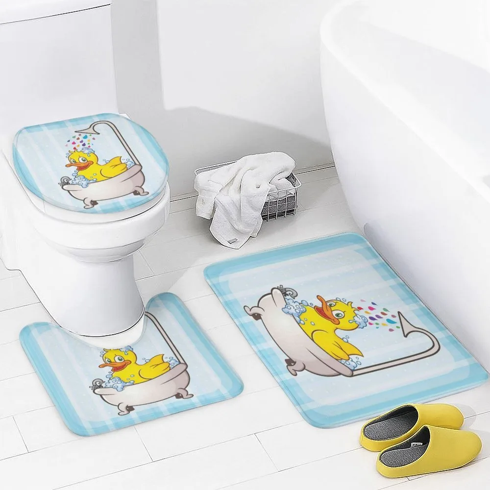 Cartoon Mascot in Bathtub — Detail 3