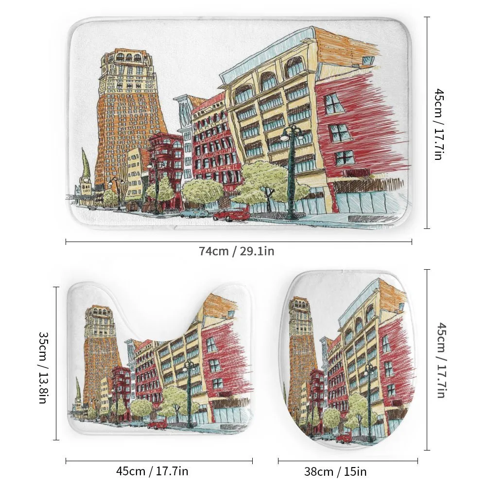 Cityscape Grunge Art — Detail 1