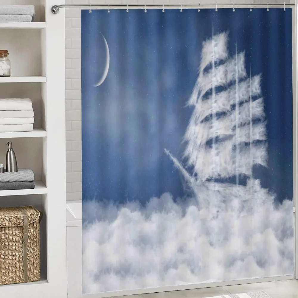Clouds Ship in Sky — Detail 4