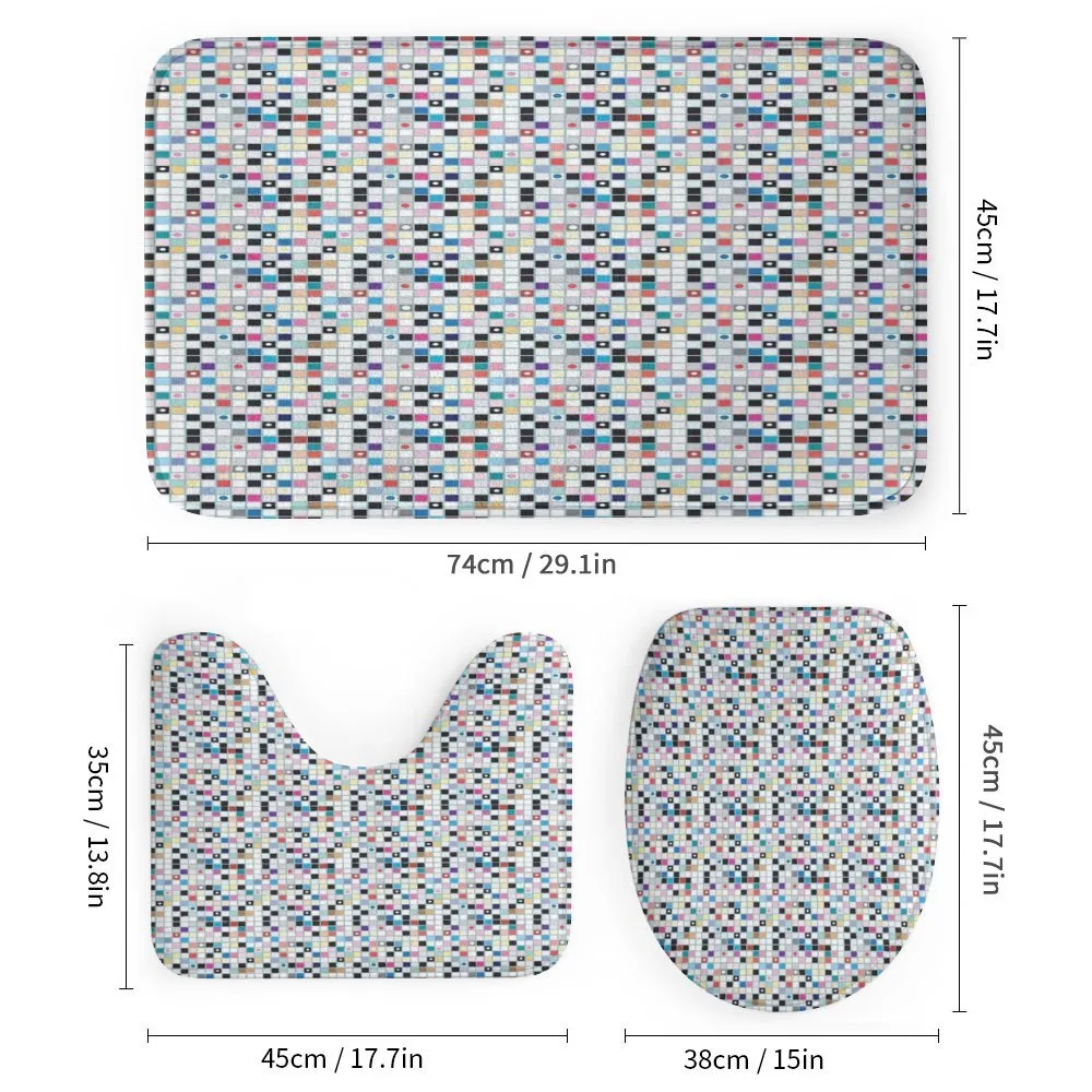 Colorful Shapes Pattern — Detail 1