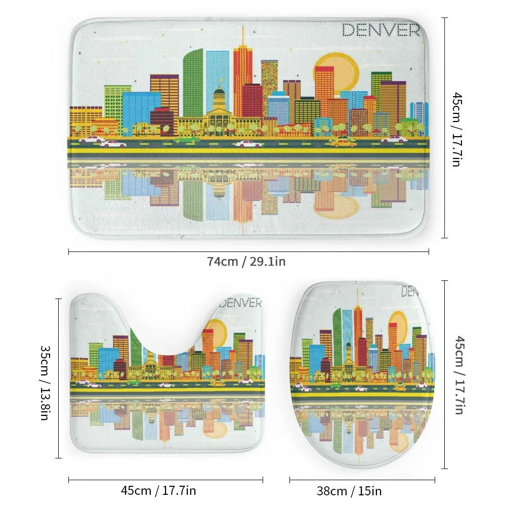 Denver Skyline Old Town — Detail 1