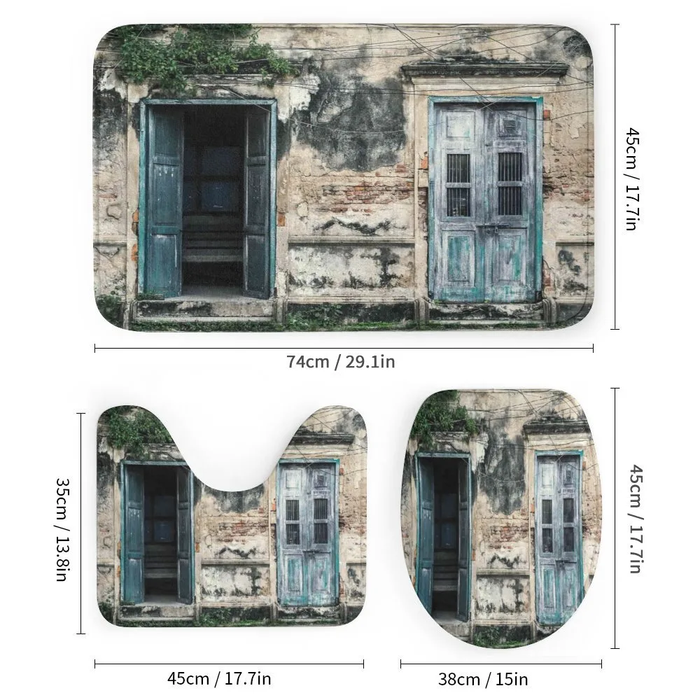 Doors of Old Rock House — Detail 1