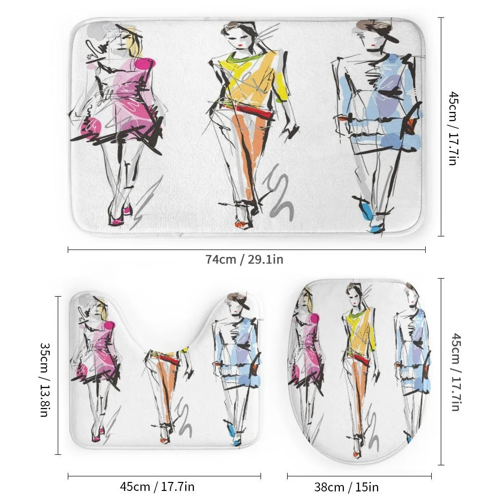 Fashion Models Art — Detail 1