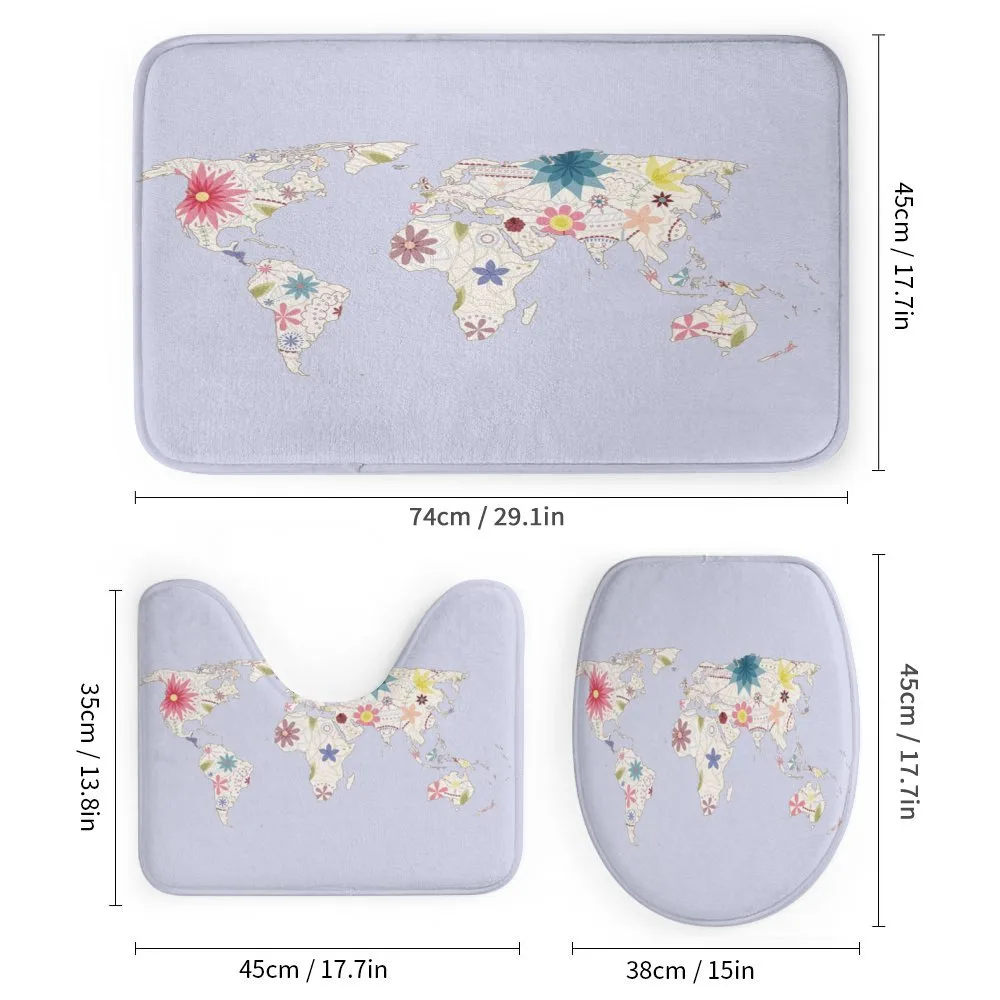 Map Soft Blooms — Detail 1