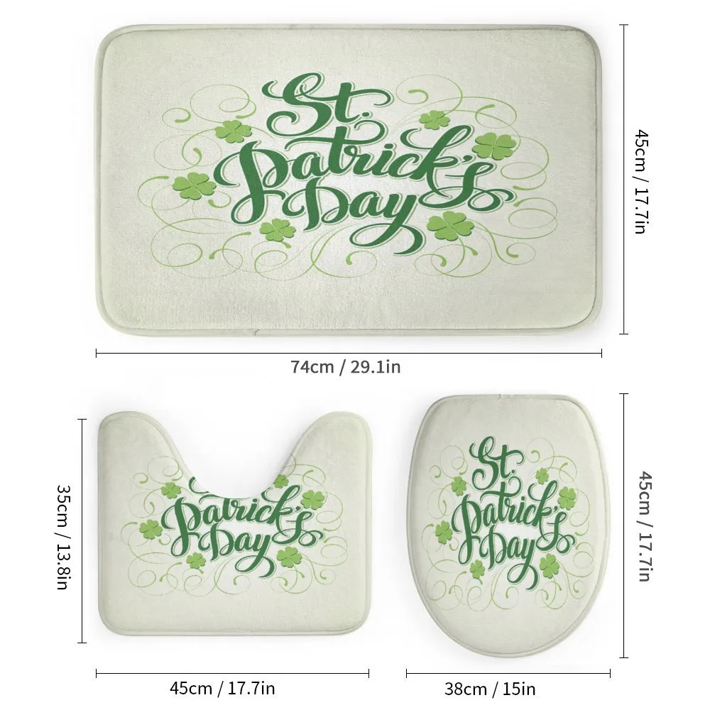 St Patrick's Day Swirls Art — Detail 1